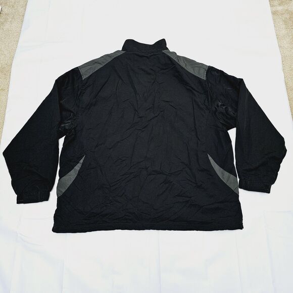 Perlis Sweater Mens 2XL XXL 1/4 Zip Pullover Black Windbreaker Outdoor Crawfish - Picture 3 of 7